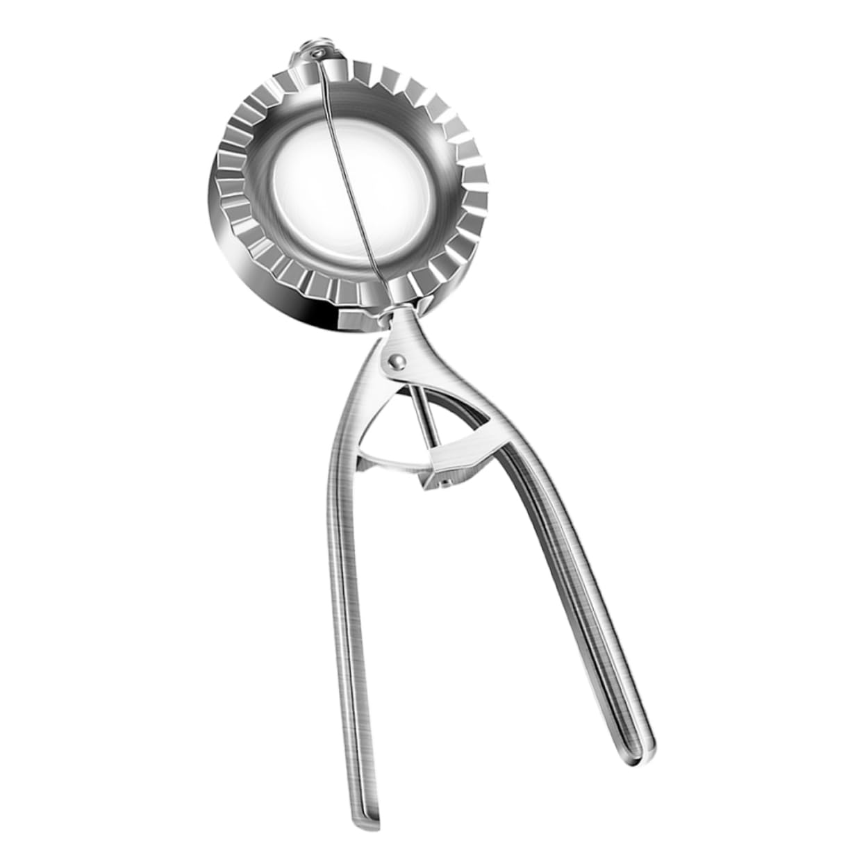 TOPPERFUN Stainless Steel Dumpling Wrapper Press Dumpling Maker Easy to Clean Compact Design