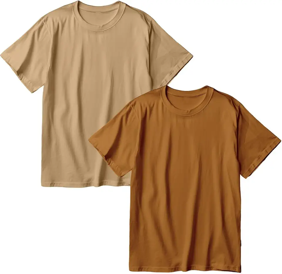 Kit 2 Camisetas Oversized Masculina Algodão Premium Lisa Moda Streetwear