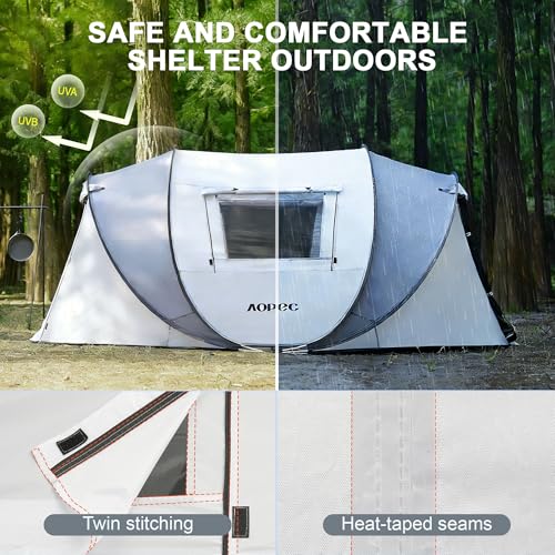 Carpa Pop Up para Camping, 6 Personas, Impermeable PU4500mm miniatura 4