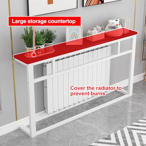 Étagère de radiateur multifonction en acier épais avec rangement pour couloir et foyer - 5