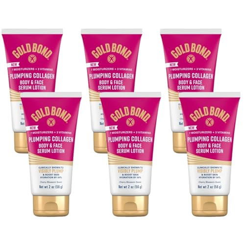 Gold Bond Plumping Collagen Body & Face Serum Lotion, Lightweight