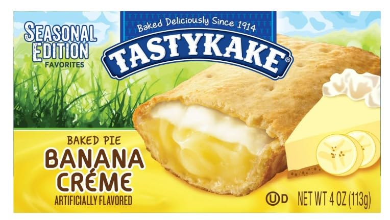 Tastykake Seasonal Edition Baked Pie, 4 oz (Pack of 6)
