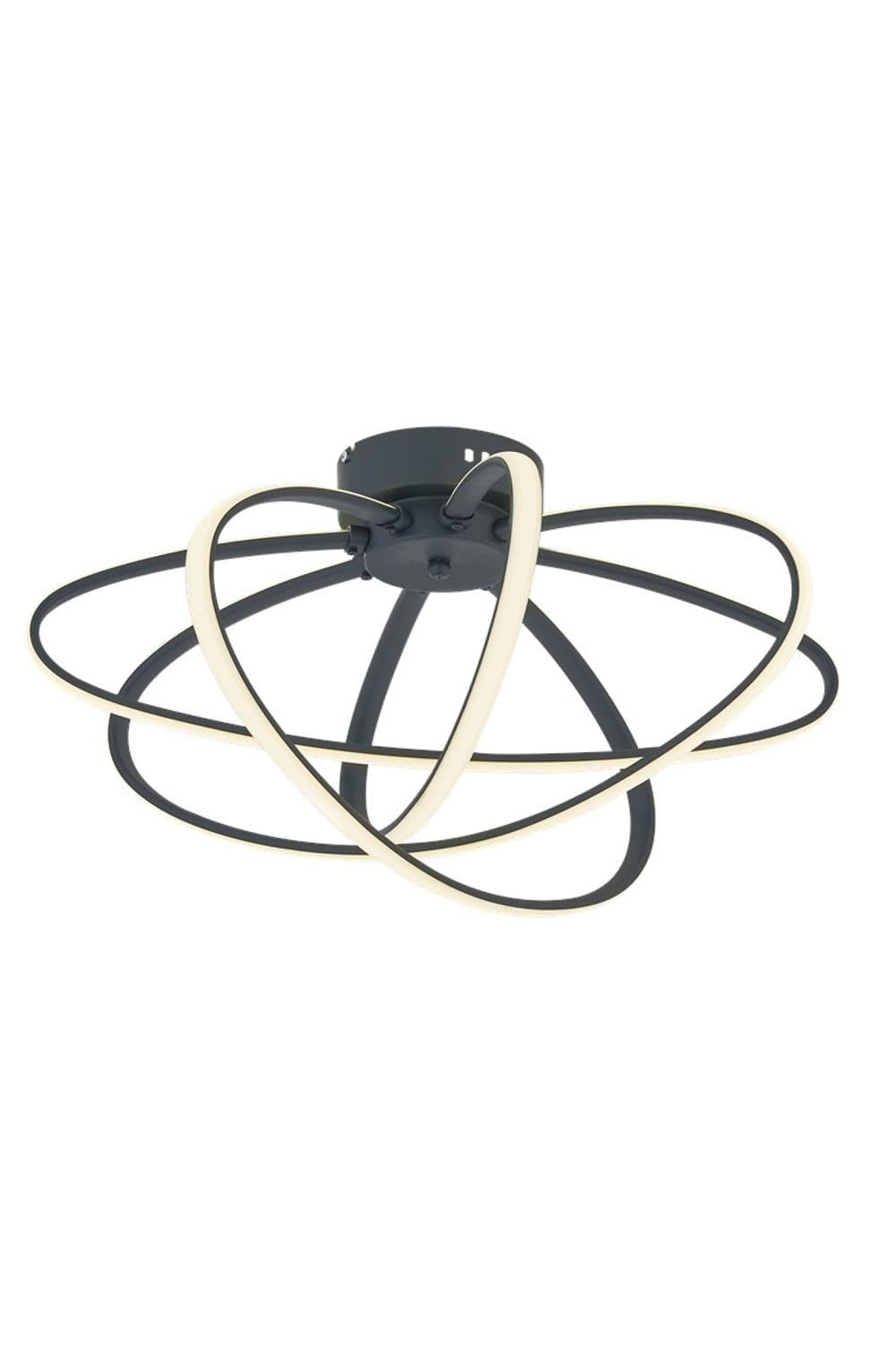 Avonni AR-4357-4GR Gri Metal Modern Avize