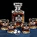 The Wedding Party Store, Custom Engraved Groomsmen - Whiskey Decanter Set and 4 Glasses Set - Personalized and Monogrammed with WPS Styles