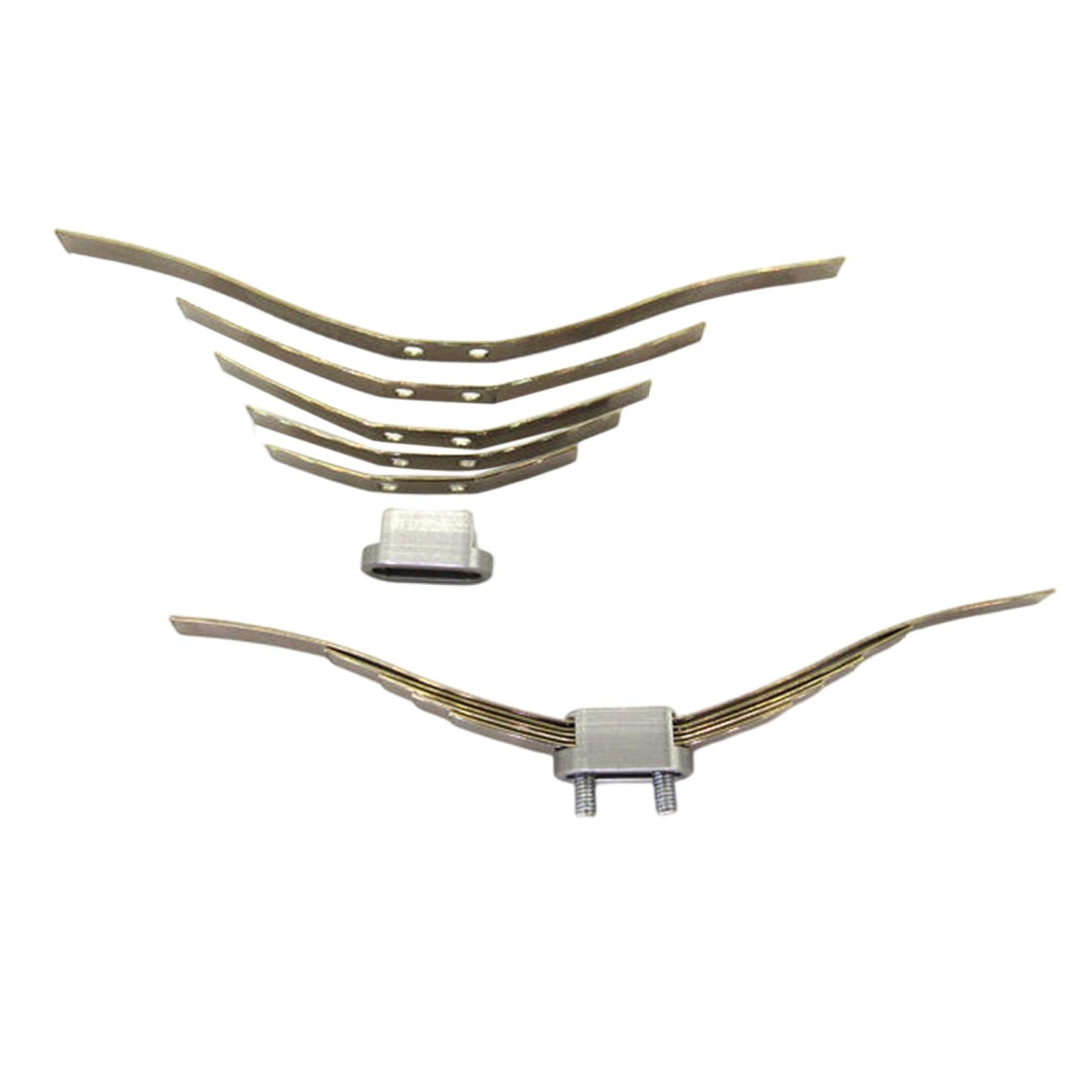 ATORSE 10Pcs Spring Sheet Six-Wheel Drive 1:16 1/16 for Wpl Accessories Replacement Without Connector-image-18