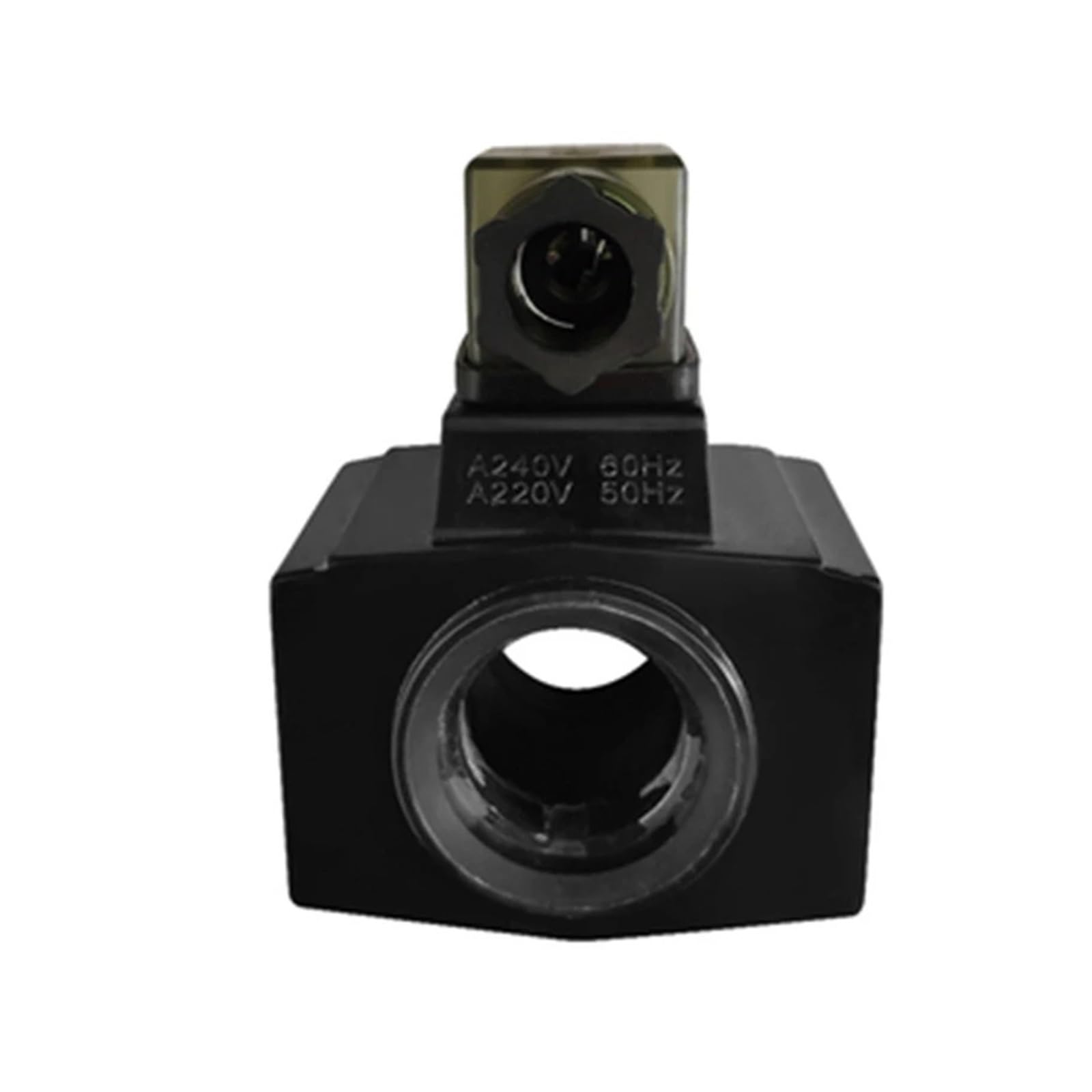 SBSSYVLMV Solenoid Valve Coil Hydraulic Inner Hole 26mm Long 48mm Square AC220V/DC24V(220 Volt)