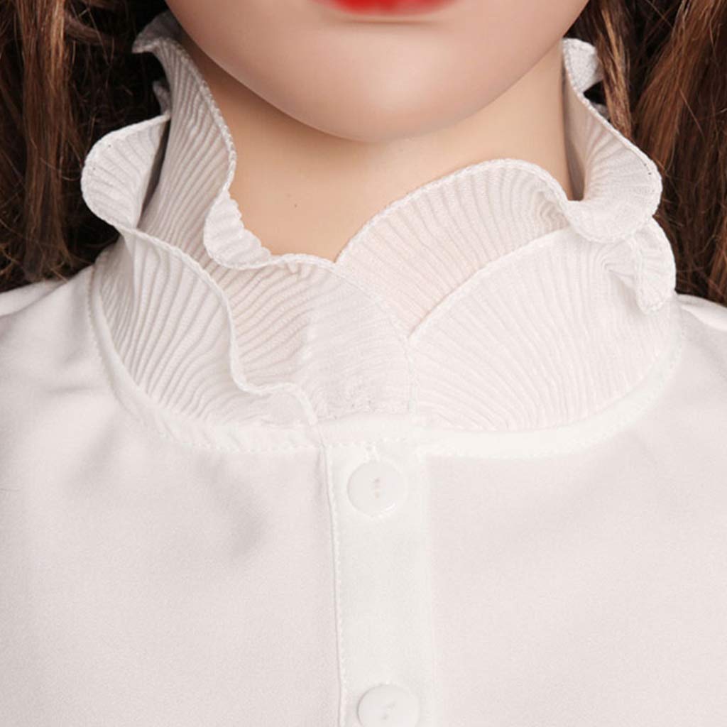 YEKEYI Falso collare staccabile polsini da polso maniche finte polsini