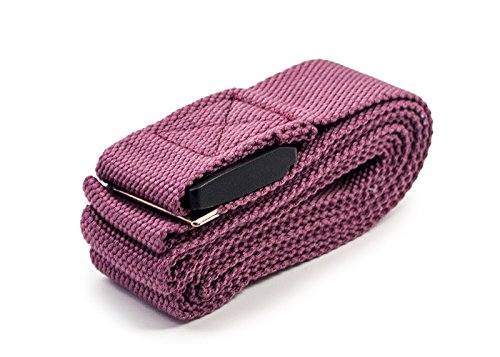 Sivan 6-Piece Yoga Set- Includes 1/2" Ultra Thick NBR Exercise Mat, 2 Yoga Blocks, 1 Yoga Mat Towel, 1 Yoga Hand Towel and a Yoga Strap (Purple)