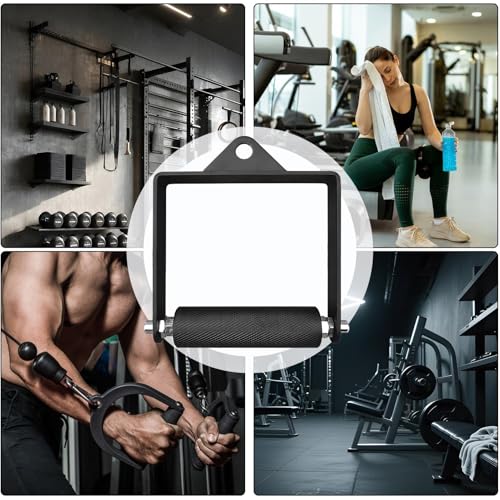 Barre de traction vers le bas ergonomique pour musculation du dos - 4