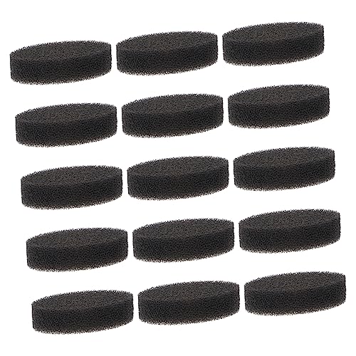 Didiseaon 15pcs Makeup Brush Cleaning Sponge Pads Facial Cleansing Sponge Brush Cleaning Case Box Makeup Supplies Easy Wash