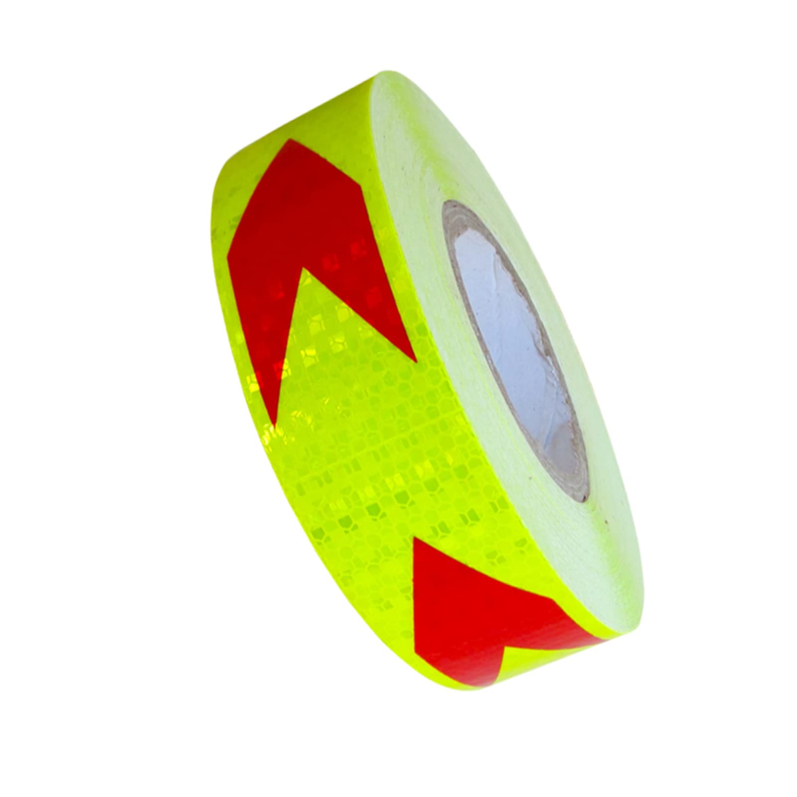 VHcgCGJ reflective tape, Reflective Tape Hazard Warning Self-Adhesive Stickers Bicycle Motorcycle Decoration(Red Green)