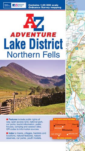 Lake District (Northern Fells) Adventure Atlas