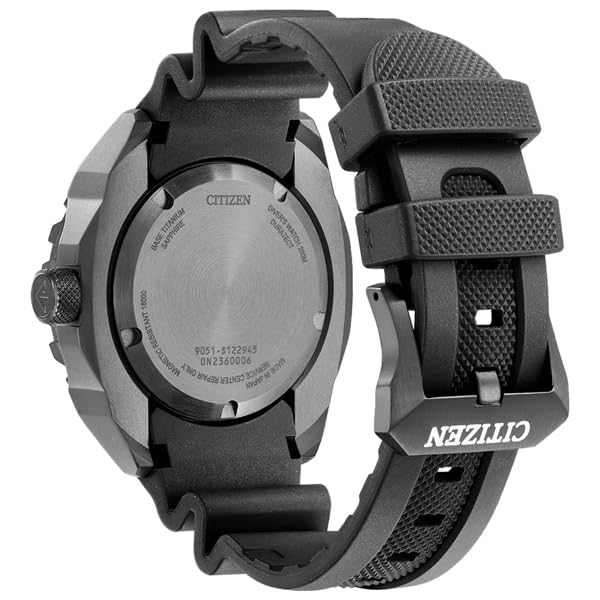 Citizen Mens Promaster Dive Automatic Black Polyurethane Strap Analog Watch | 46Mm | Nb6005-05L, Dial_Blue - Image 4