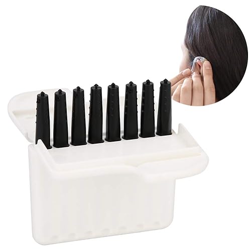 Miniatura 5 de Protectores de cera, 8 piezascaja protectora de cera para filtros de cerumen, accesorio blanco
