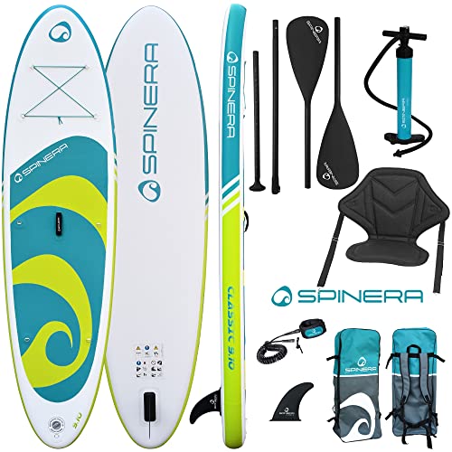 SPINERA SUP Classic 9.10 Pack 3-300x76x15cm, aufblasbares Stand Up Paddelboard Cover
