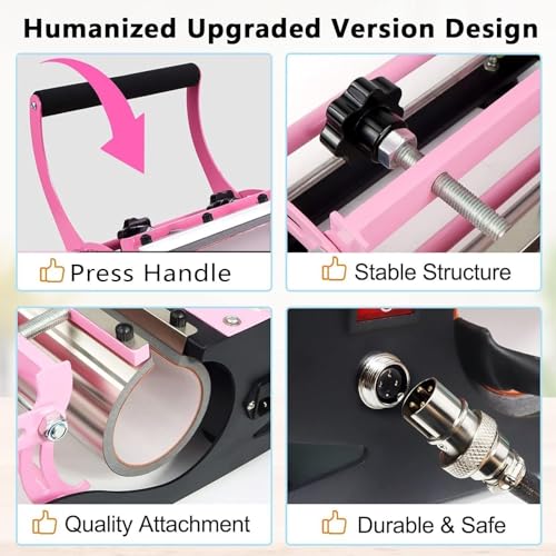 Auto Tumbler Heat Press Machine para Tazas 11-30 oz miniatura 7