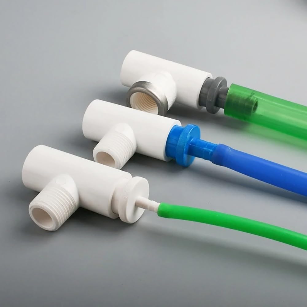 Zestaw 10 złączek do węży PVC - OD 20/25/32 mm, do nawadniania ogrodu, do twardych rur, plastikowych złączek typu pagoda(White,32mmx16mm)