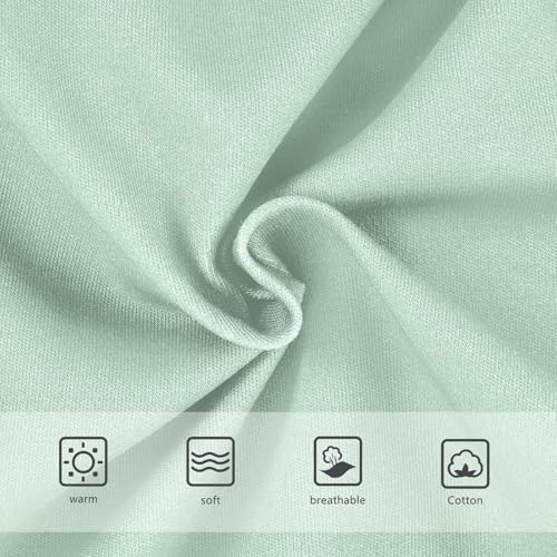 Joisal Pastel Cyan Green Panties for Girl Girls Underwear Toddlers Cotton Artistic Kids Undies Briefs 2t3