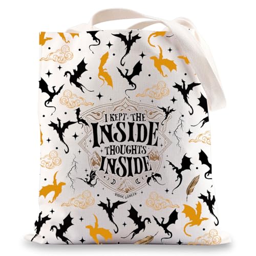 JNIAP Ridoc Gamlyn Tote Bag Ridoc Gamlyn Gift I Kept The Inside Thoughts Inside Gifts Quest Squad Shoulder Bag