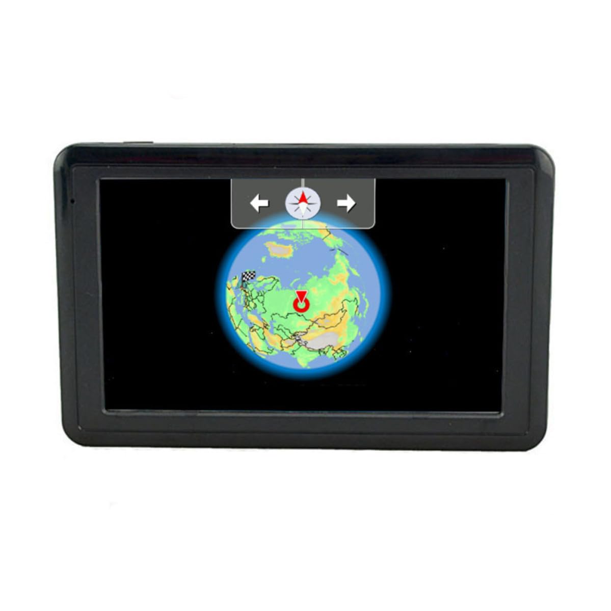 Navigatore GPS Portatile per Auto e Camion Schermo Touch