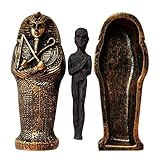 1. Die Größe dieser Statue des ägyptischen Pharao im Harz-Steinraum beträgt 9,4 * 3,5 * 3,8 cm.