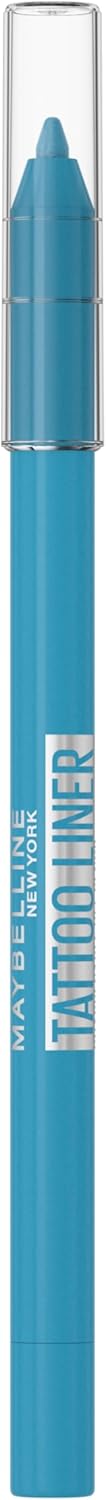 Maybelline New York Gel Eyeliner, Wasserfester und langanhaltender Gel Stift, Bis zu 36 Stunden Halt, Tattoo Liner Gel Pencil, Farbton: 806 Arctic Skies