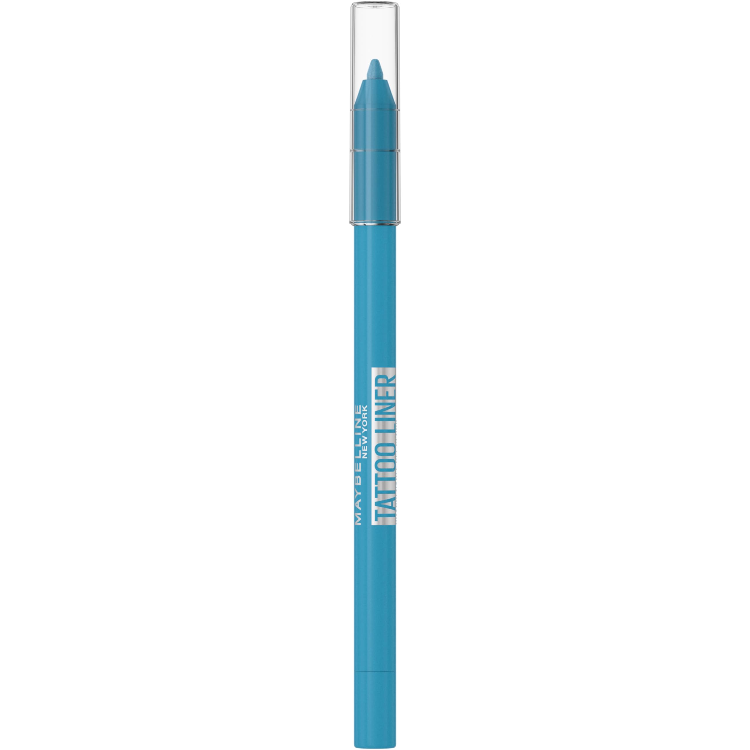 Maybelline Gell Pencil Liner, Tattoo Eye Liner Quick Drying Eyeliner, Waterproof & Smudge-Proof – Semi-Permanent Tattoo, Long-Lasting Sharpenable with Built-in Sharpener, Shade: Arctic Skies