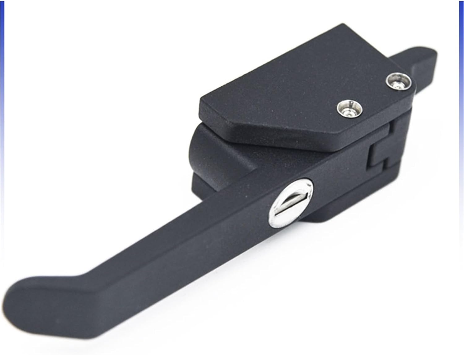 Cold Room Storage Pull Refrigerator Freezer Door Handle Refrigerator Over Center Levers Latche 1Pcs(Stainless Steel Door_HASP)