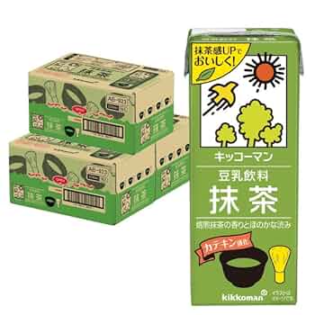 キッコーマン 抹茶 豆乳飲料 200ml ×100本 送料込み 本数相談出来ます Amazon.co.jp: キッコーマン 豆乳飲料 抹茶 200ml 紙パック 18本