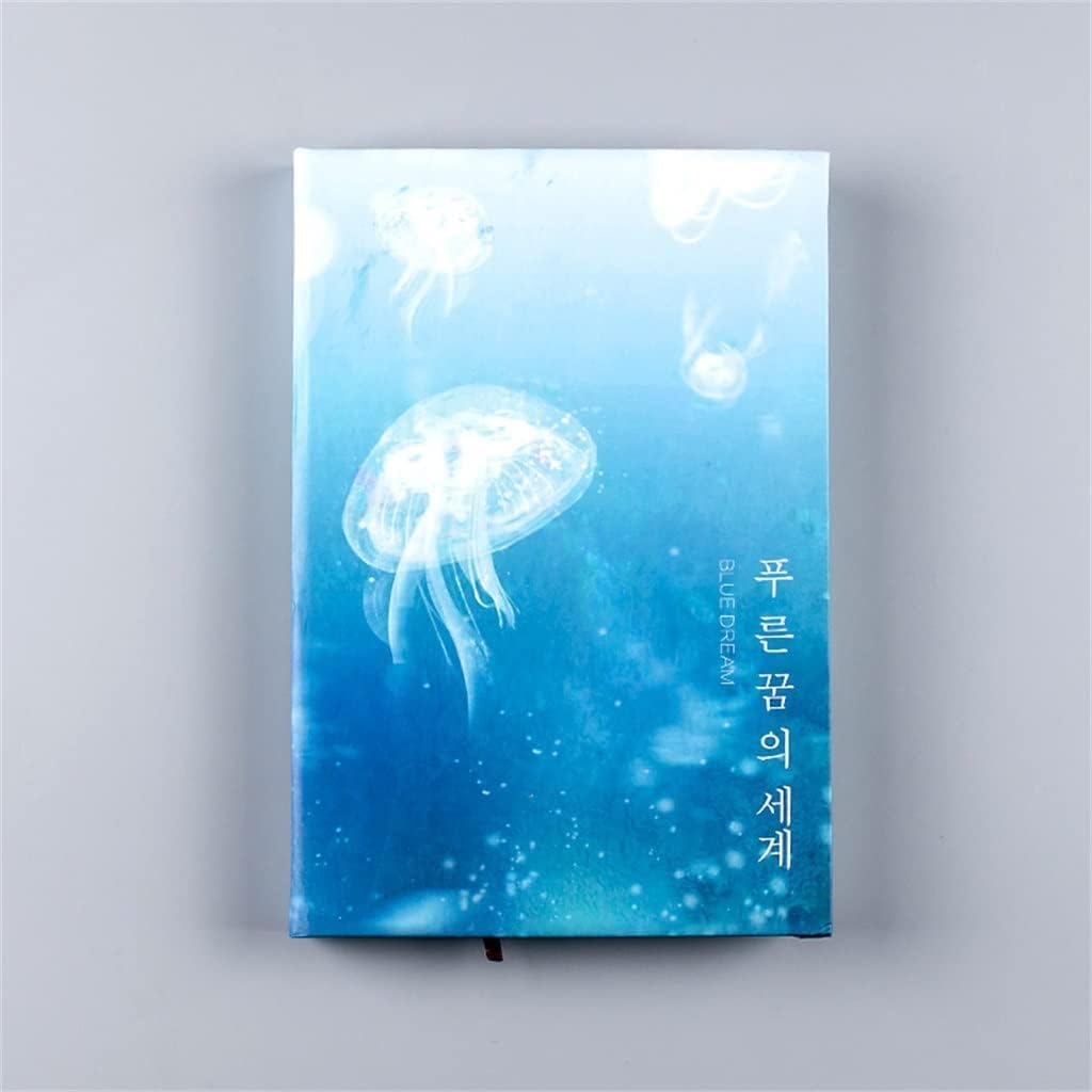 Notebook A5 Blank Color Art Drawing Papers Journal Note Book Diary Notepad Stationery Gifts (Color : D, Size : 13X19CM)