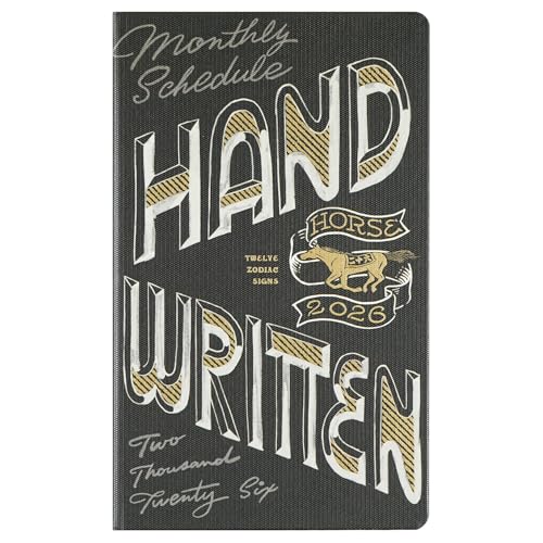 グリーティングライフ チョークボーイ 手帳 2026年 B6 スリム マンスリー ハードカバー ブラック CD-1412-CB (2025年12月始まり)のサムネイル