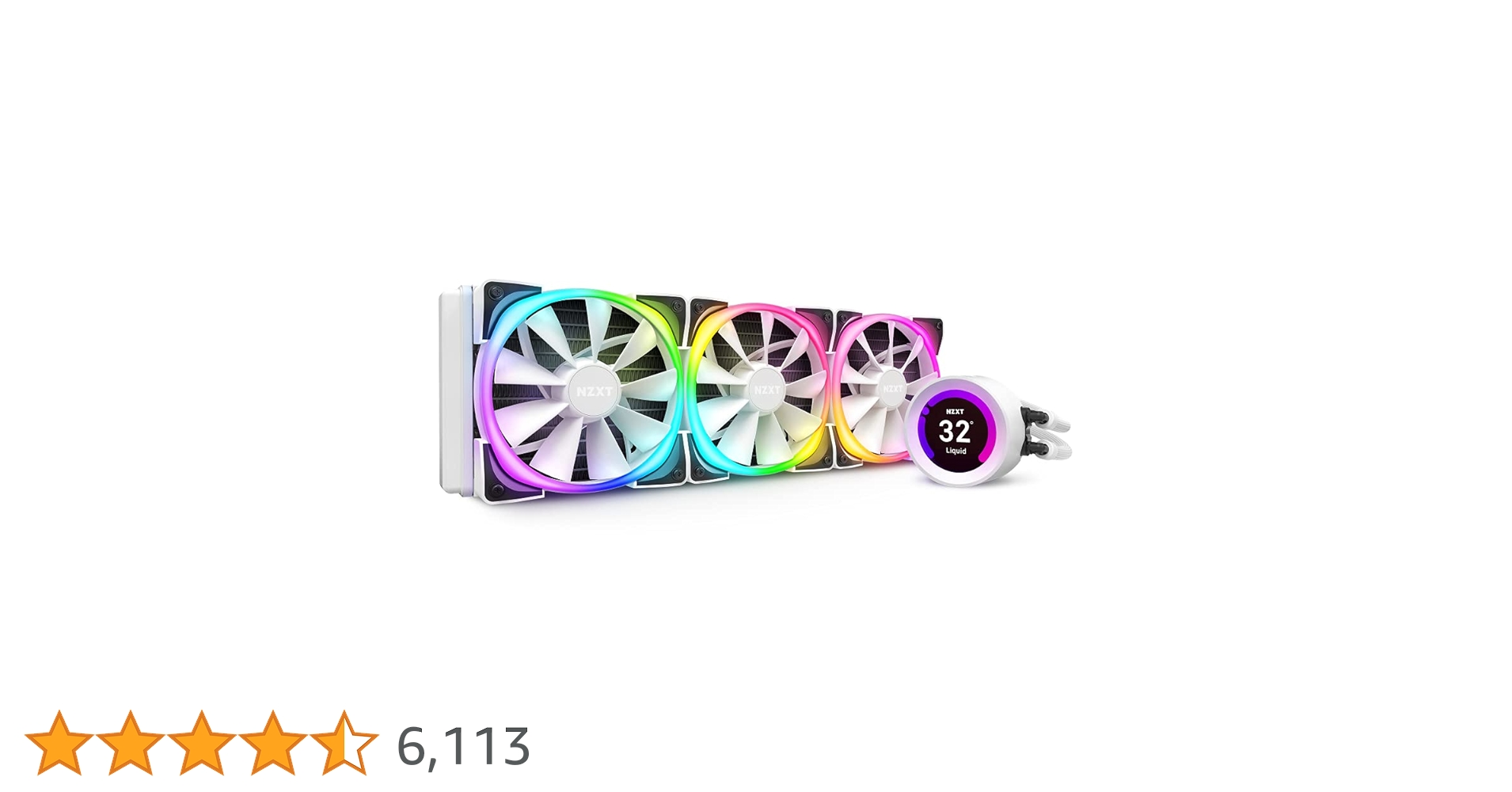 NZXT Kraken Z73 360mm 簡易水冷　水冷クーラー Amazon | NZXT KRAKEN Z63 ホワイト 簡易水冷CPUクーラー 液晶