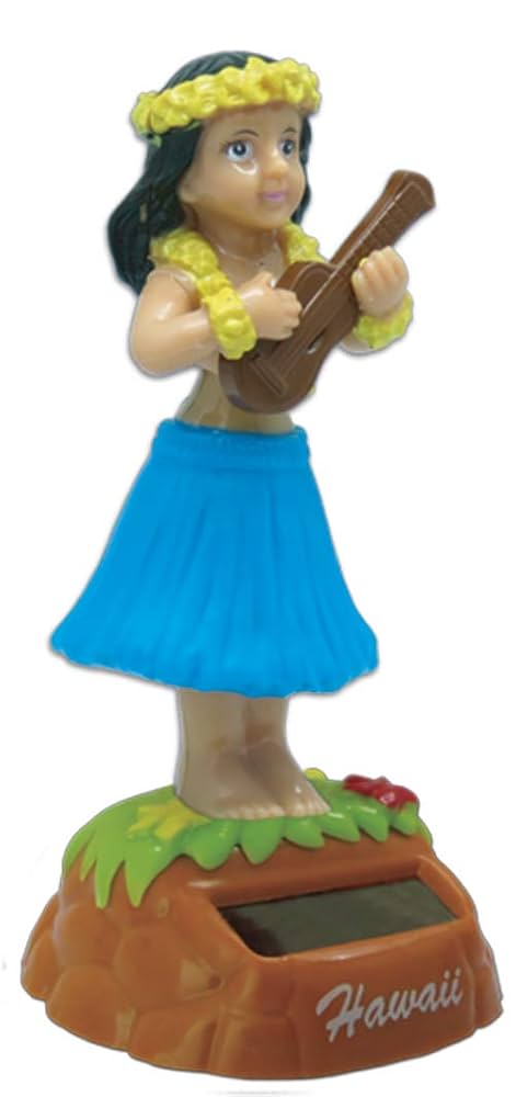 hula  Amazon.com: Hula Girl with Ukulele Solar Doll : Toys & Games