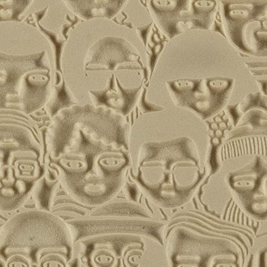 Texture Tile - A FACE in The Crowd