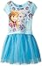 Disney Girls' FROZEN Mesh Dress
