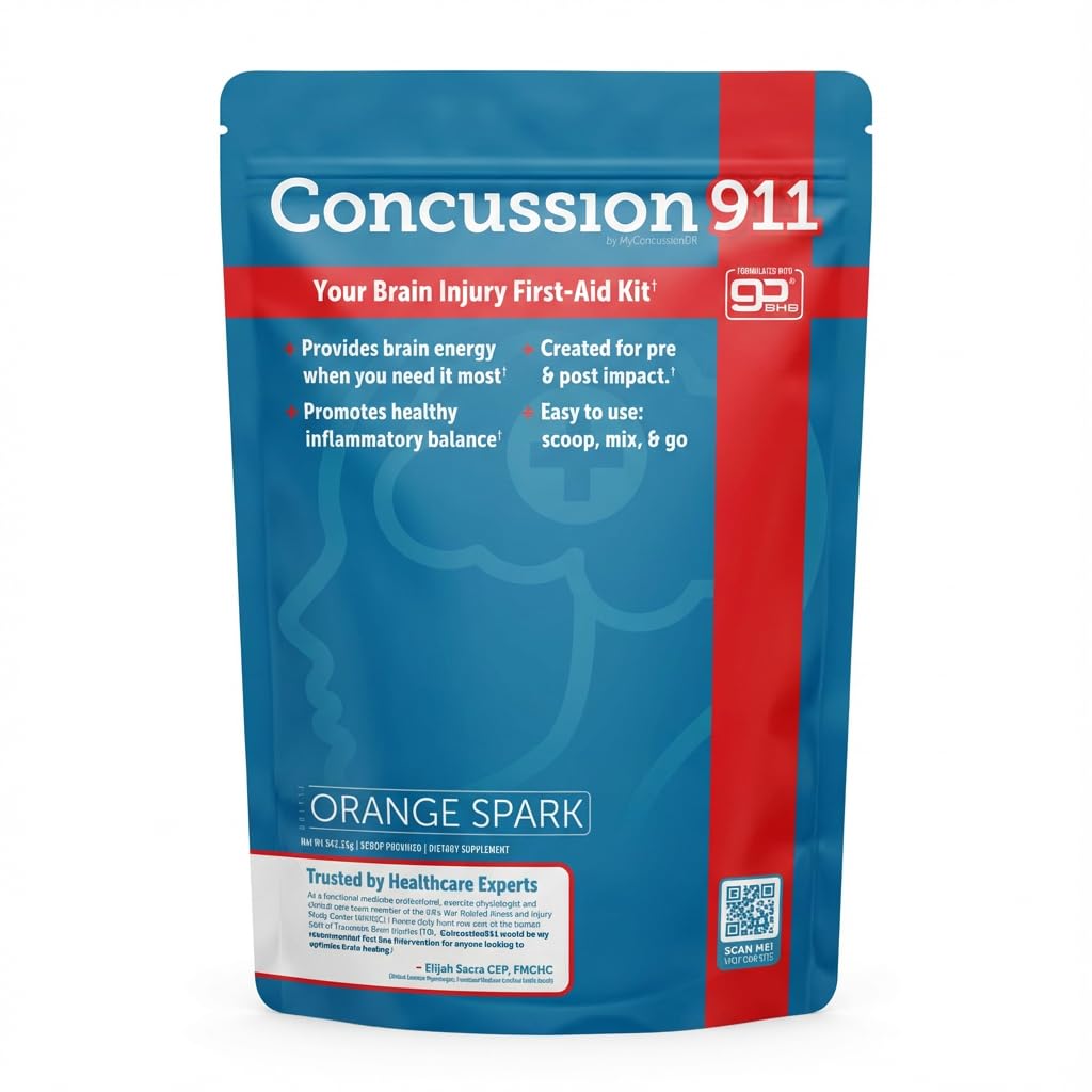 Brain Health Supplement - Cognitive Support Drink Mix with Antioxidants Vitamins Neuro-Nutrients - 12 05g per Scoop -3