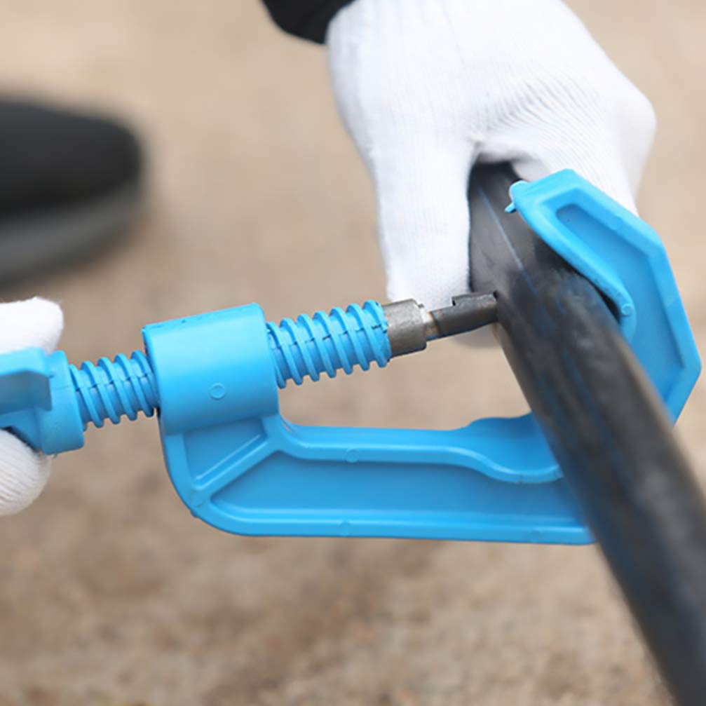 DOITOOL Rotate Puncher Rotary Tool drip emitter Tool Irrigation Hole Punch Sprinkler Hole Punch drip Tube Hole Punch drip Hole Puncher t Tool Punch Tool or Dropper Dripping Water to Rotate