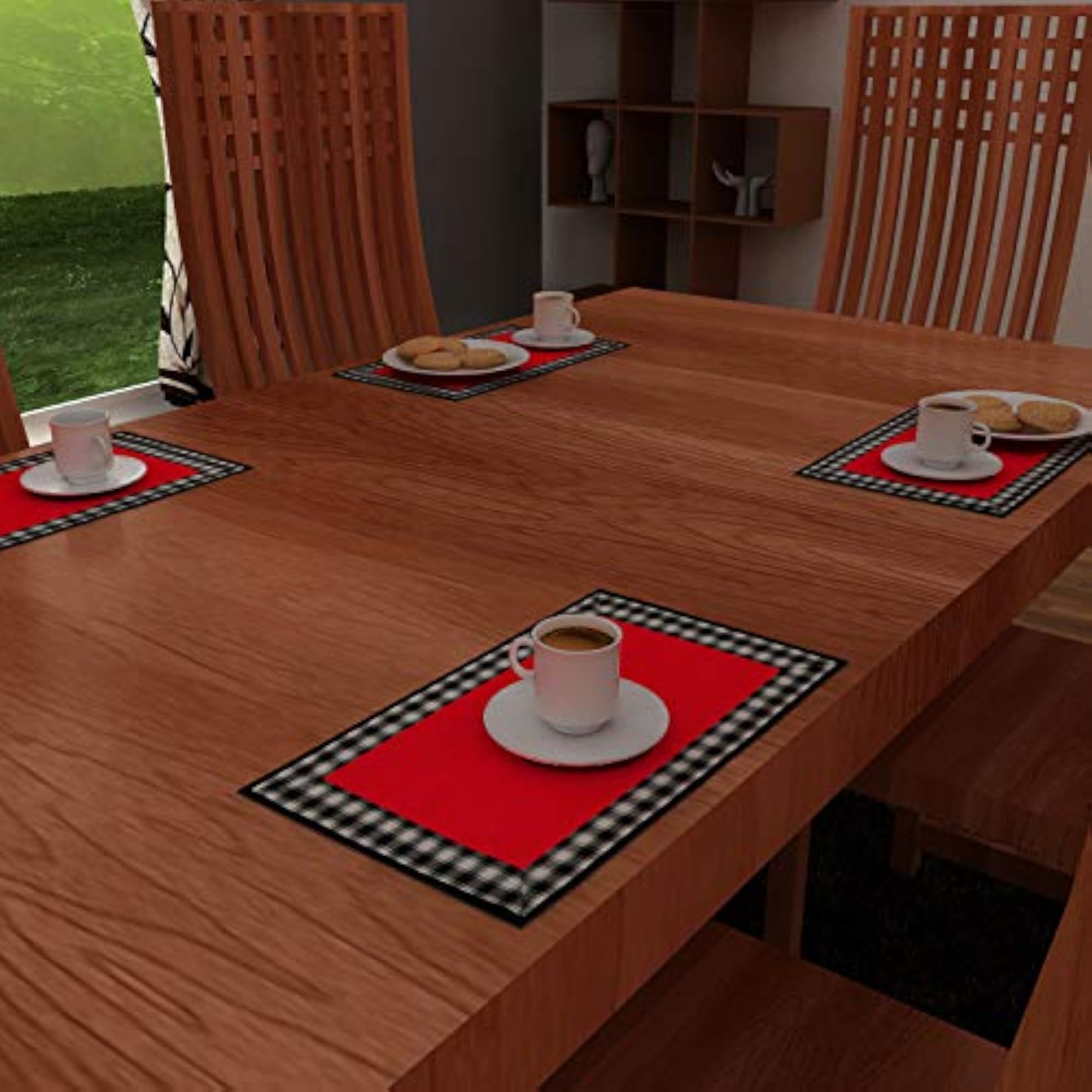 Buffalo Plaid Table Runner Set with Coffee Table Runner