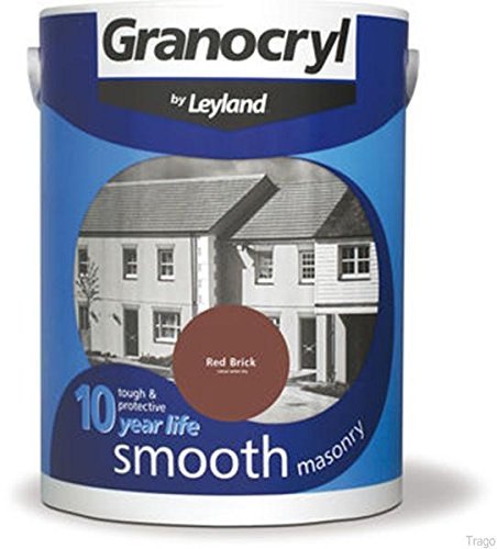 Granocryl 5LTR BY LEYLAND SMOOTH MASONRY PAINT RED BRICK