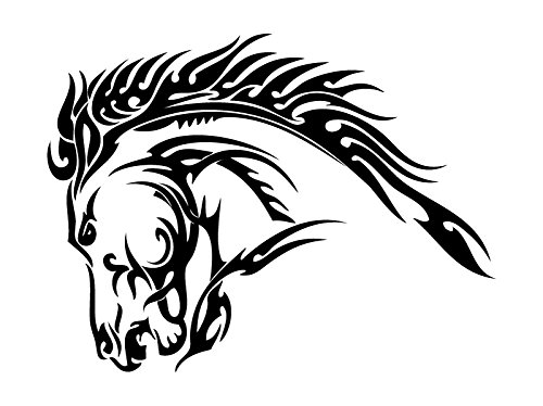 Kit 2 adesivi tuning HORSE 02 custom decals (2