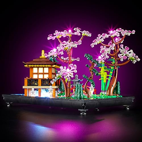 BOOZUU Light Kit for Lego-10315 Tranquil Garden - Compatible with