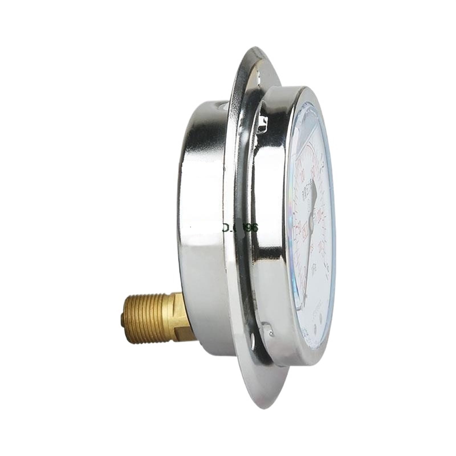 Manometro a Prova di Vibrazioni Manometro YN100ZT Manometro Idraulico per Pressione dell'Aria e dell'Acqua Misuratore di Vuoto assiale per Olio (0-0,25 MPa)