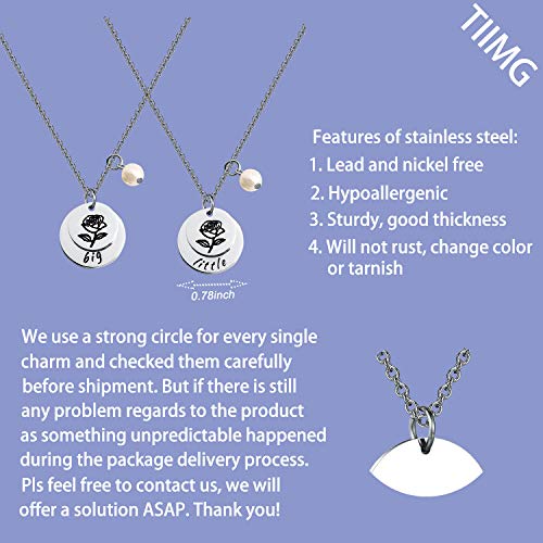 TIIMG Sister Necklace - Sisters Gift for Best Friend2