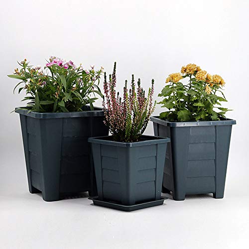 Gertok Blumentopf Blumentöpfe Pflanzenzubehör Pflanzgefäße für die Wand Blumentöpfe für Balkon Gartendekorationen Hauptdekorationen Blumentöpfe Indoor 4.23inch - Image 5