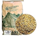 New Country Organics | Organic Grower/Broiler Feed for Growing Chickens | Soy-Free | 19% Protein | Certified Organic and Non-GMO | 25 lbs