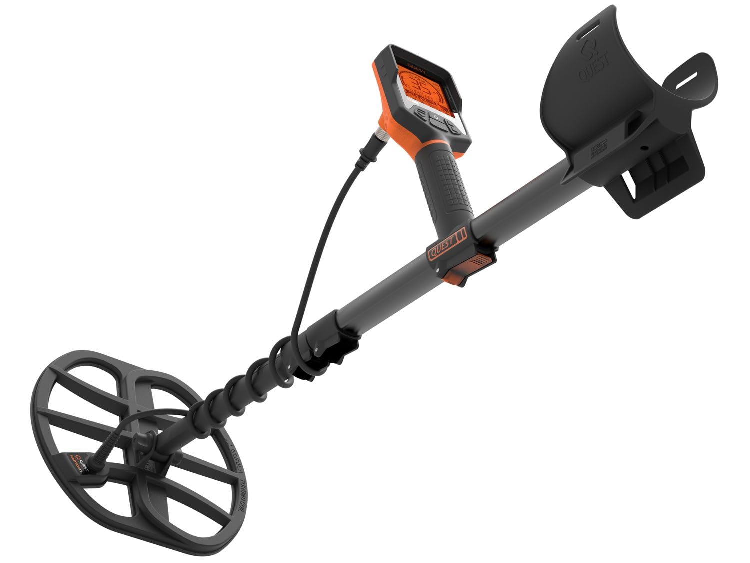Quest Q35 Detector de metales impermeable con auriculares inalámbricos frecuencias intercambiables