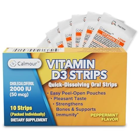 Calmour Vitamin D3 Strips Cover