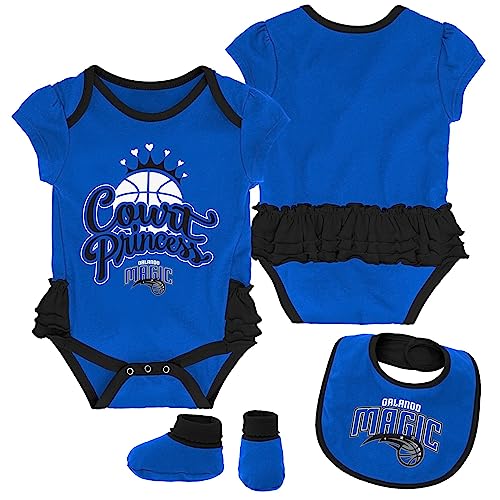 Image of Outerstuff NBA Infant (12M-24M) Newborn (0-9M) 3-Piece Bodysuit Set, Team Options