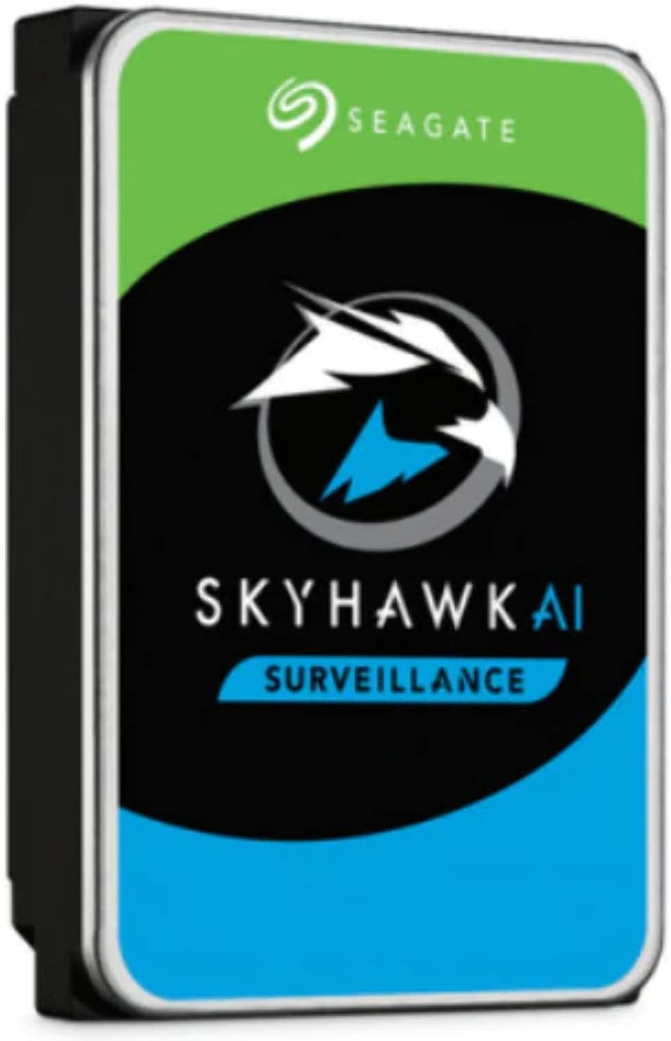 Seagate SkyHawk AI Internal Surveillance HDD 8TB 3.5" SATA 6Gb/s 256MB Cache DVR NVR Security Camera System + 3 Year Rescue Service Model NO: ST8000VE001