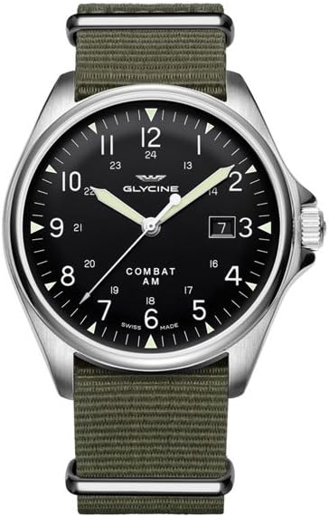 Glycine GL0122 GREEN STEEL 316 L Man Watch